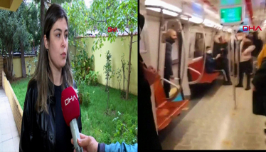 Metroda saldırıya uğrayan Senanur Damgacı o anları anlattı!