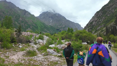 Çok Gezenti Tanrı Dağlarında bir park 'Ala-Arça Milli Parkı'