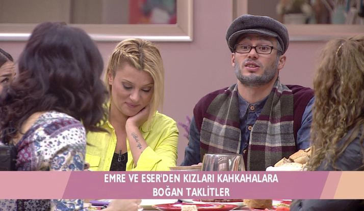 Emre ve Eser''i hiç böyle görmediniz!