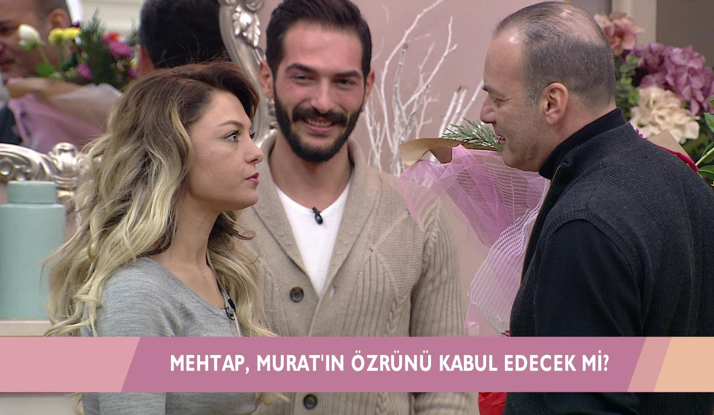 Murat'tan Mehtap'a gül yapraklarıyla romantik özür!