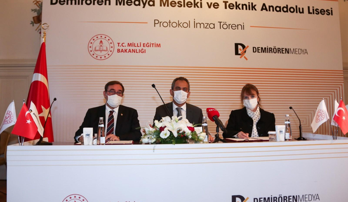 Demirören Medya Mesleki ve Teknik Anadolu Lisesi Açılıyor