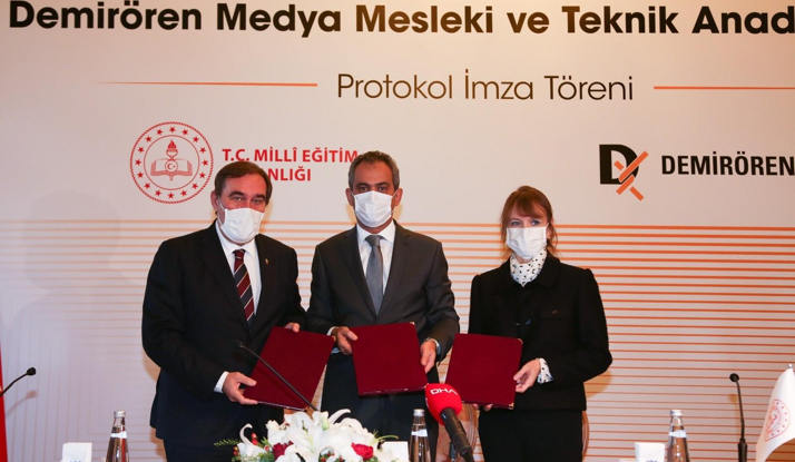 Demirören Medya Mesleki ve Teknik Anadolu Lisesi Açılıyor