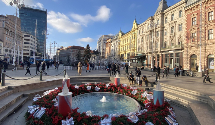 HIRVATİSTAN - Zagreb'de Yılbaşı Foto Galeri